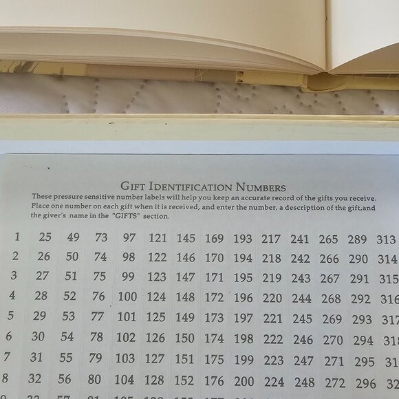 Vintage Anna Griffin Wedding Memory Book By C.R. Gibson Decorative Pages - Picture 13 of 16